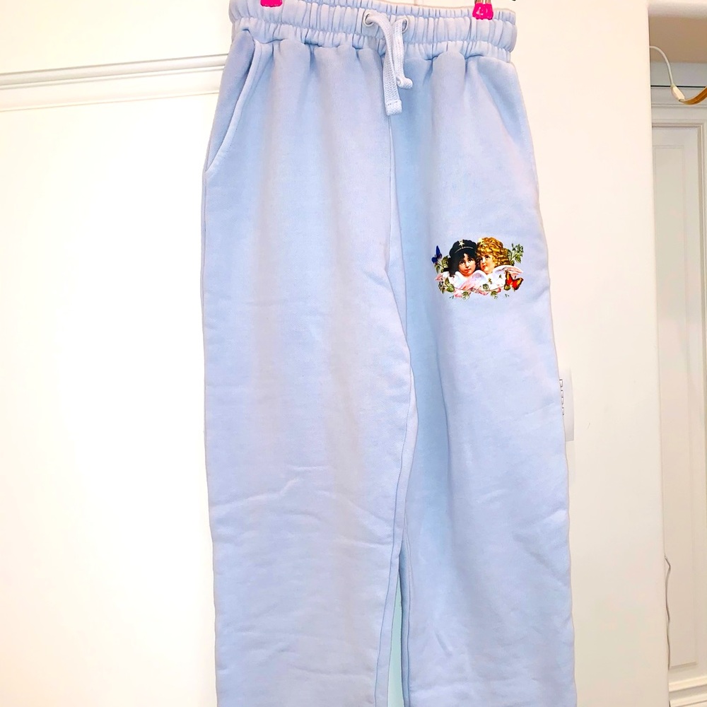 Fiorucci Light Blue Sweat Pants